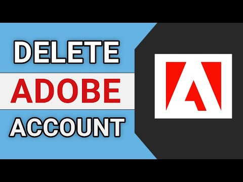Adobe Remove Account