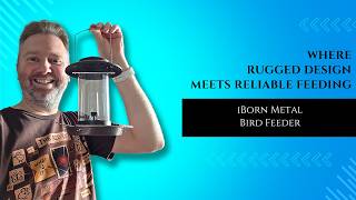 Bring Your Backyard to Life! iBorn Metal Bird Feeder: Tested & Reviewed
