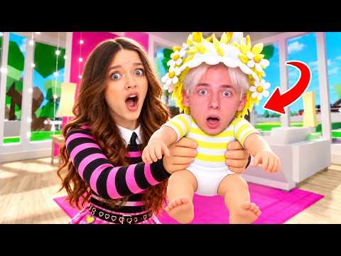 ФИЛ СТАЛ РЕБЁНКОМ НА 24 ЧАСА В БРУКХЕВЕН!😱КВИНКА ТЕПЕРЬ ЕГО НЯНЯ!😭