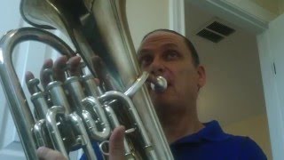 Rich Matteson's solo on "Easy Living" played by Joe Dollard