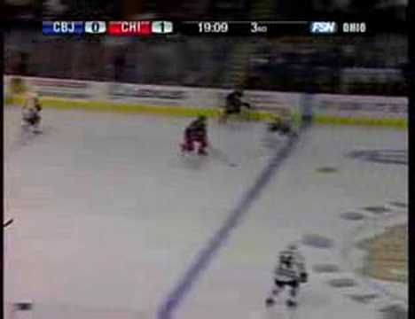 Blue Jackets @ Blackhawks 11/7/07