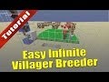 Minecraft (1.8) - Tutorial: Easy Infinite Villager ...