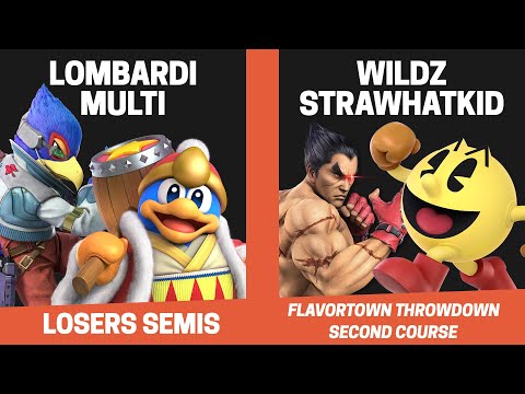 Flavortown Throwdown: Second Course - Lombardi/Multi vs Wildz/StrawHatKid - SSBU Doubles