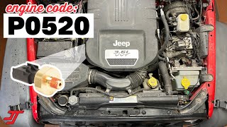 How to Replace an Oil Pressure Sensor | 2012 Jeep Wrangler 3.6L