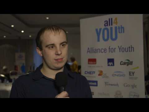 Bradley Martens - Former apprentice (Cargill) on “Alliance for YOUth”