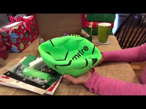 How to Deflate and Pack a Soccer Ball AND OCC 2019 Boy 10-14 Unboxing