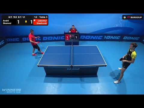 11:35 Vadym Nechyporuk  - Yurii Shchepanskyi 30.08.2023 TT Euro.Cup Ukraine Star. TABLE 4