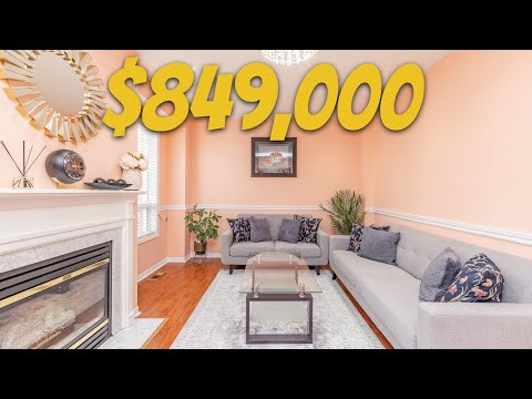 $849,000 Townhouse Tour In Brampton!