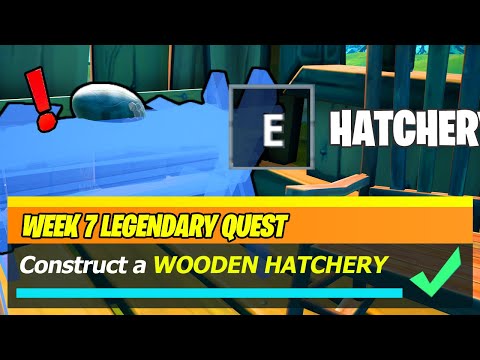 Construct a Wooden Hatchery (ALL LOCATIONS) - Fortnite
