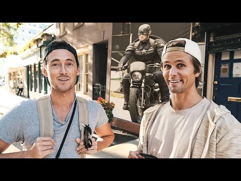 MY FRIEND IS CAPTAIN AMERICA! | VLOG 175