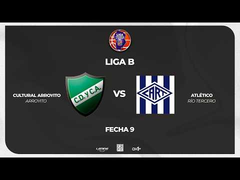 LIGA B – FECHA 9 – CULTURAL ARROYITO 68 – ATLETICO (RIO III) 90