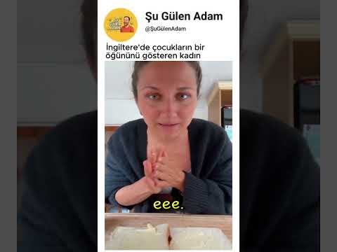 İngiltere'de çocukların bir öğünü