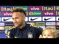 Neymar Full Pre-Match Press Conference - Brazil v Uruguay - International Friendly