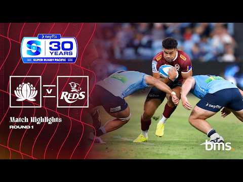 MATCH HIGHLIGHTS: NSW Waratahs v Queensland Reds | Super Rugby Pacific Round 1