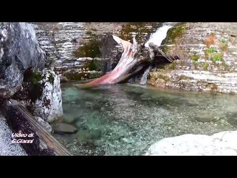 CASCATA DI VAL GARES CANALE D'AGORDO
