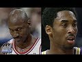 Throwback: Michael Jordan vs Kobe Bryant ...