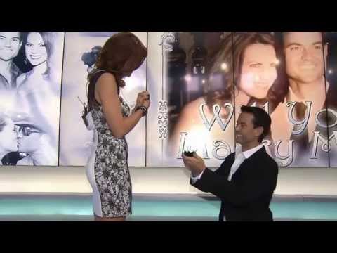 Best Surprise Proposal - Weatherman proposes to Morning News Anchor