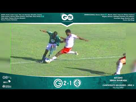 BAÚ ESMERALDINO GEC 2 x 1 INTER - BRASILEIRÃO 2007 | GO TV