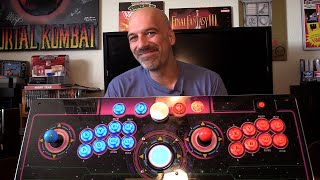 Awesome Custom Made Arcade Stick Using EmuELEC on the Odroid N2+! Gamester81