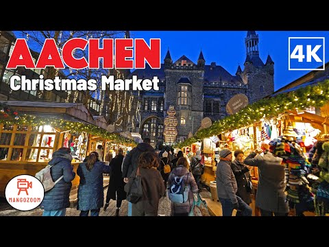 🎄 Christmas Market 2025 ✨ Aachen 🎅🏻 Germany 🇩🇪 Walking Tour 🎁