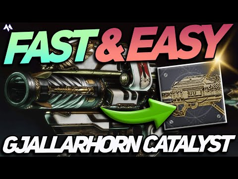 Gjallarhorn Catalyst FAST & EASY Guide! Gjallarhorn Catalyst SOLO Guide | Destiny 2