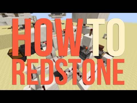 Minecraft: How to Create Redstone Invention - Basic Redstone Circuits