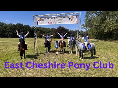 PONY CLUB MOUNTED GAMES CHAMPS 2025|| East Cheshire Team