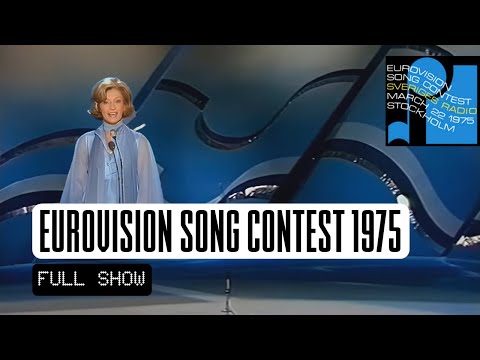 EUROVISION SONG CONTEST 1975 FULL SHOW #EUROVISION - NEW GRAPHICS