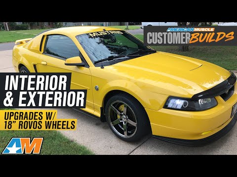 2004 New Edge Mustang Interior & Exterior Upgrades With 18" Wheels | AmericanMuscle Customer Build