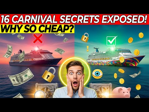Thumbnail for Why CARNIVAL Cruises Are So Cheap — 16 Secrets Exposed!
