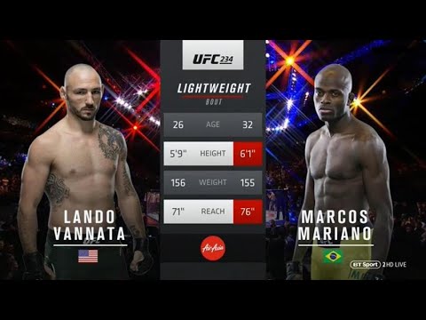 Lando Vannata vs Marcos Mariano full fight