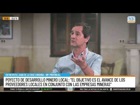 Juan de la Cruz Córdoba: "el objetivo es que crezcan los proveedores locales"