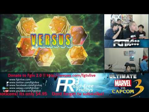 MvC2 (!) - Chunksta, Potter, Bill Wellman, Jal, ShadyK (2 hours) FGTV re-upload