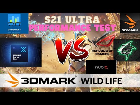 S21 ULTRA vs Rog 3 vs Red Magic 5G vs Blackshark 3 Pro, benchmark and performance TEST