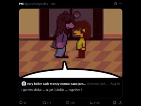 Five whole dollar #deltarune #krisdeltarune #deltarunekris #susiedeltarune   #deltarunesusie #memes