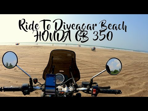 Ride to Diveagar Beach | Honda CB350