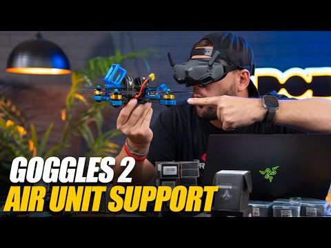 DJI Goggles 2 Original Air Unit Support | Demo