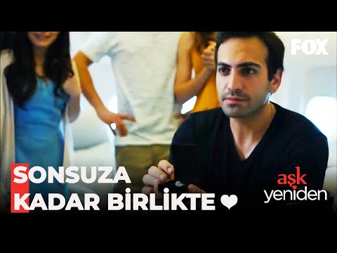 Fatih, Zeynep'e Uçakta Evlenme Teklifi Etti! - Aşk Yeniden 19. Bölüm