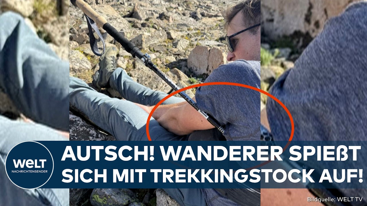USA: Wanderer spießt sich mit Trekkingstock auf – und läuft trotzdem noch 16 Kilometer