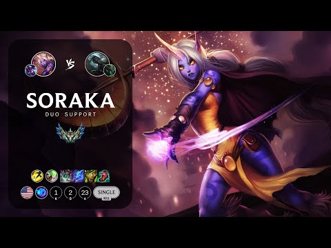 Soraka Support vs Senna - NA Challenger Patch 13.24