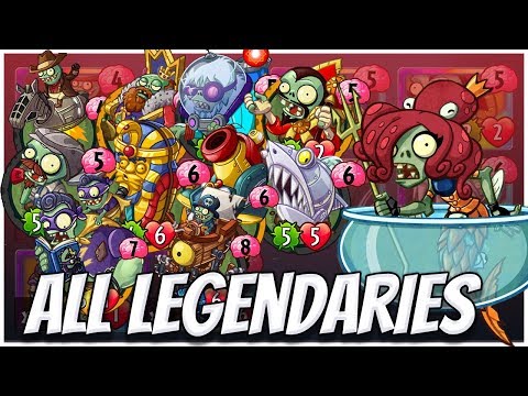 ALL Legendary Cards Challenge - Neptuna Strategy Deck | Plants vs Zombies Heroes Gameplay (20/22)