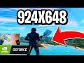 Best Stretched Resolution in Fortnite Low End PC! - Best Stretched Res For FPS Boost in Chapter 3!
