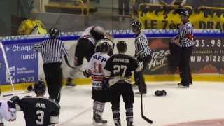 preview picture of video 'Bagarre Hockey : Amical Rouen-Amiens 27/08/2013 HD'