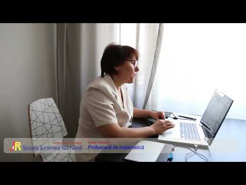 Scoala Junimea - Curs ONLINE de Matematica - Profesor Elena Turculet