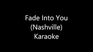 Fade into you Karaoke