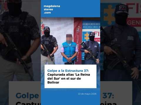 Golpe a las FARC: Capturada alias 'La Reina del Sur' en el sur de Bolívar #colombia