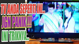 Download lagu solusi tv led polytron gambar double berubah ungu dan getar mp3