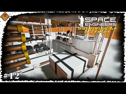 Space Engineers Surviving As A Trader - Trading For Resources EP12
