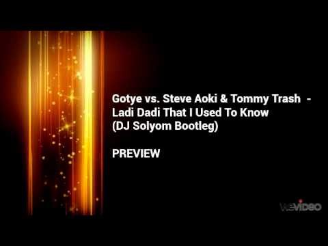 Gotye vs. Steve Aoki & Tommy Trash  - Ladi Dadi That I Used To Know (DJ Solyom Mashup) [PREW]