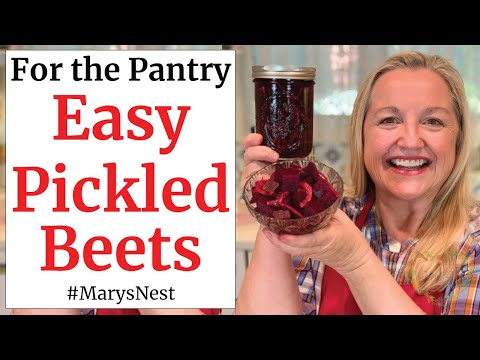 How to Pickle Beets - Old Fashioned Pickled Beets Recipe